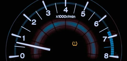 TPMS sensor in a tyre valve
